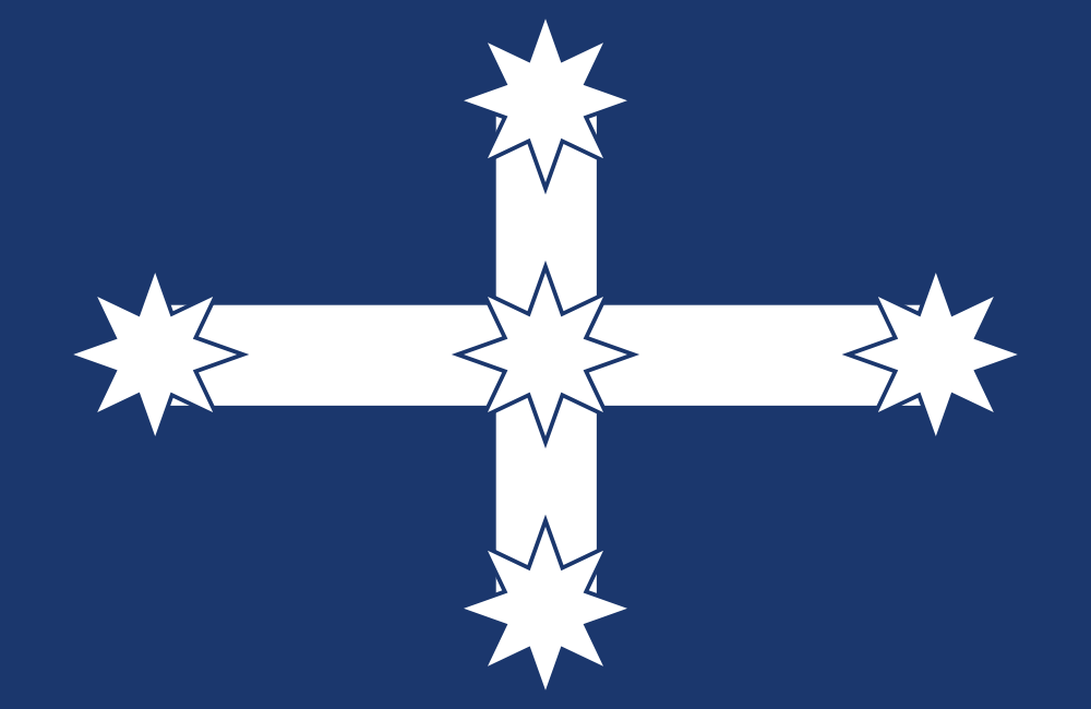 OnlineLabels Clip Art - Australia Eureka Flag