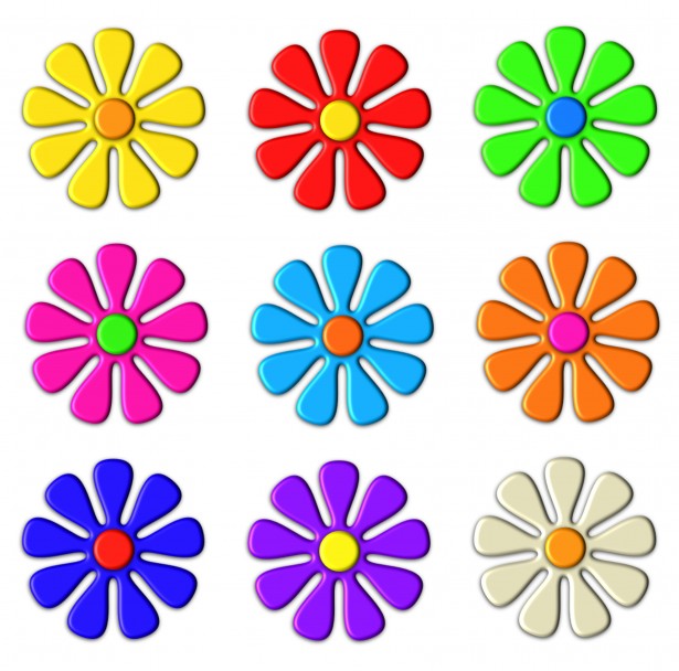 Simple Flower Clip Art - Cliparts.co