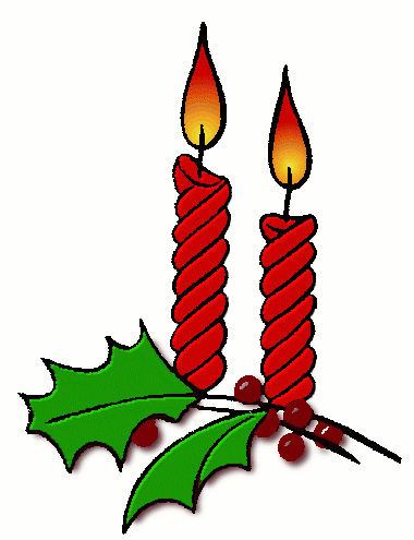 Free Christmas Candles Clipart - Public Domain Christmas clip art ...