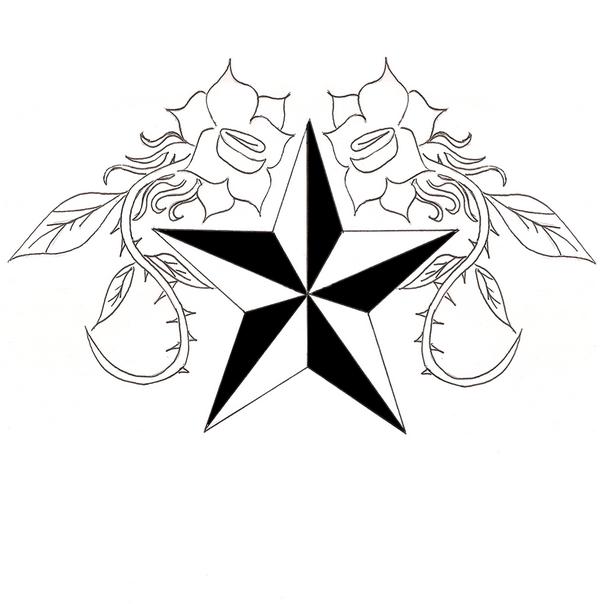 Star Tattoo In Tattoo Designs Drawings And Sketches By Marco ...