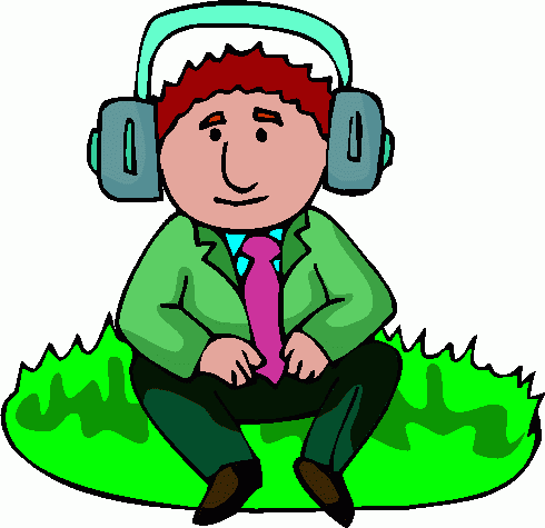 Listening To Music Clipart - ClipArt Best