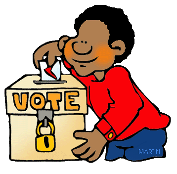 Free Black History Month Clip Art by Phillip Martin, Elections