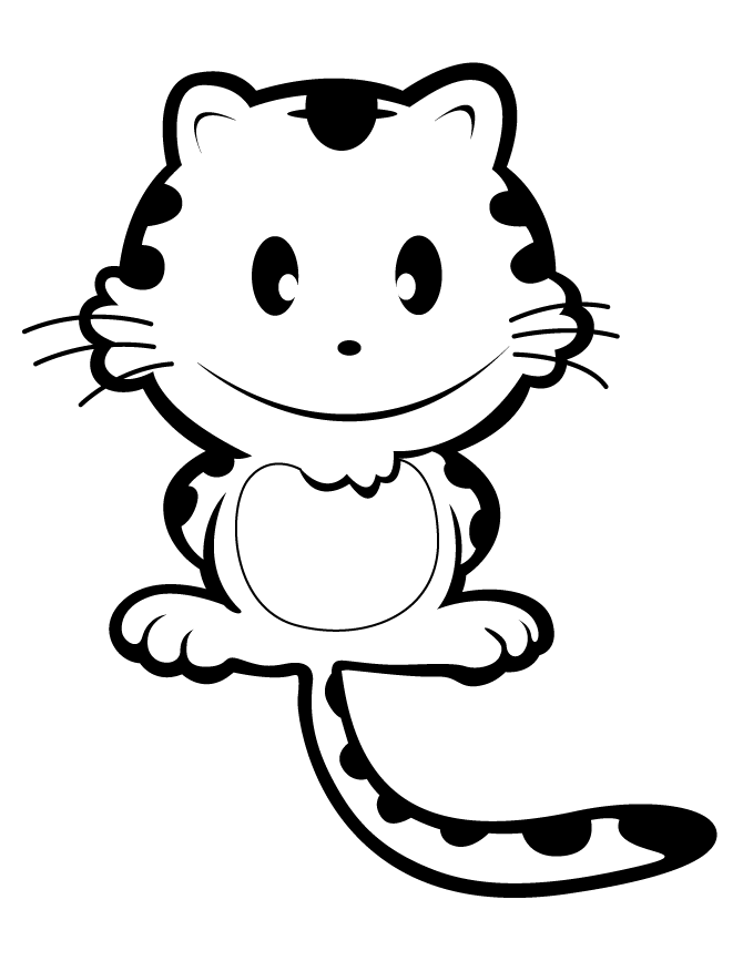 cute cartoons Colouring Pages