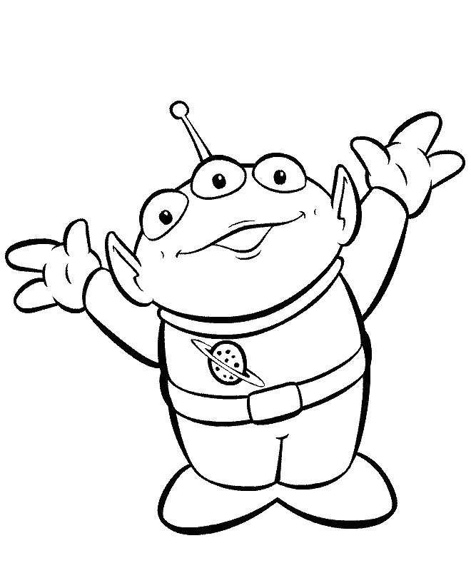 Toy Story Aliens Coloring Pages - Toy Story Cartoon Coloring Pages ...