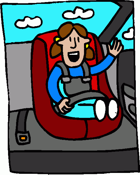Pix For > Car Seat Clip Art