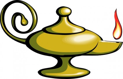 Free clip art genie lamp Free vector for free download (about 2 ...