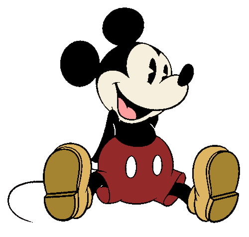 classic mickey mouse clipart - photo #10