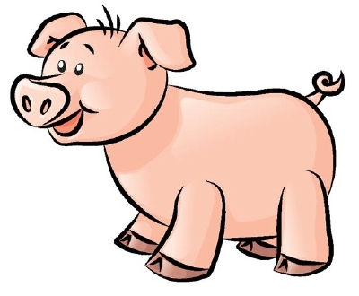 Draw a pig – how to draw a cartoon pig