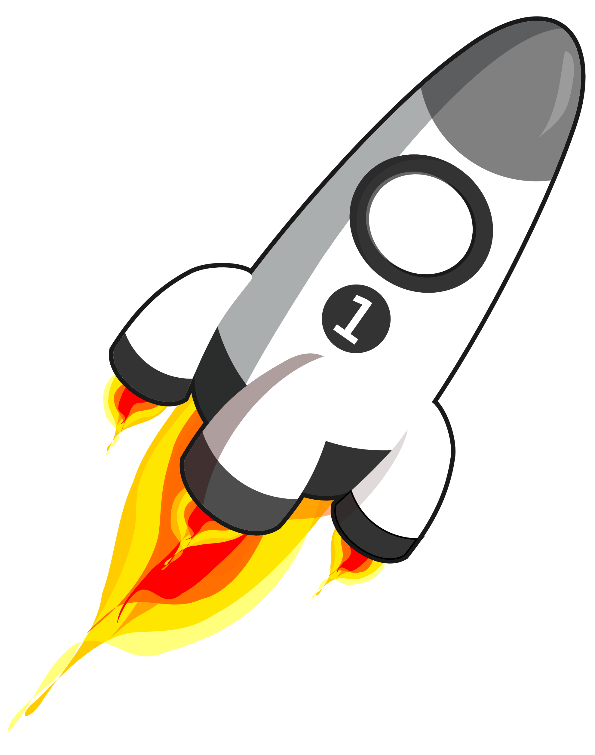 Images For > Clipart Rocket Ship