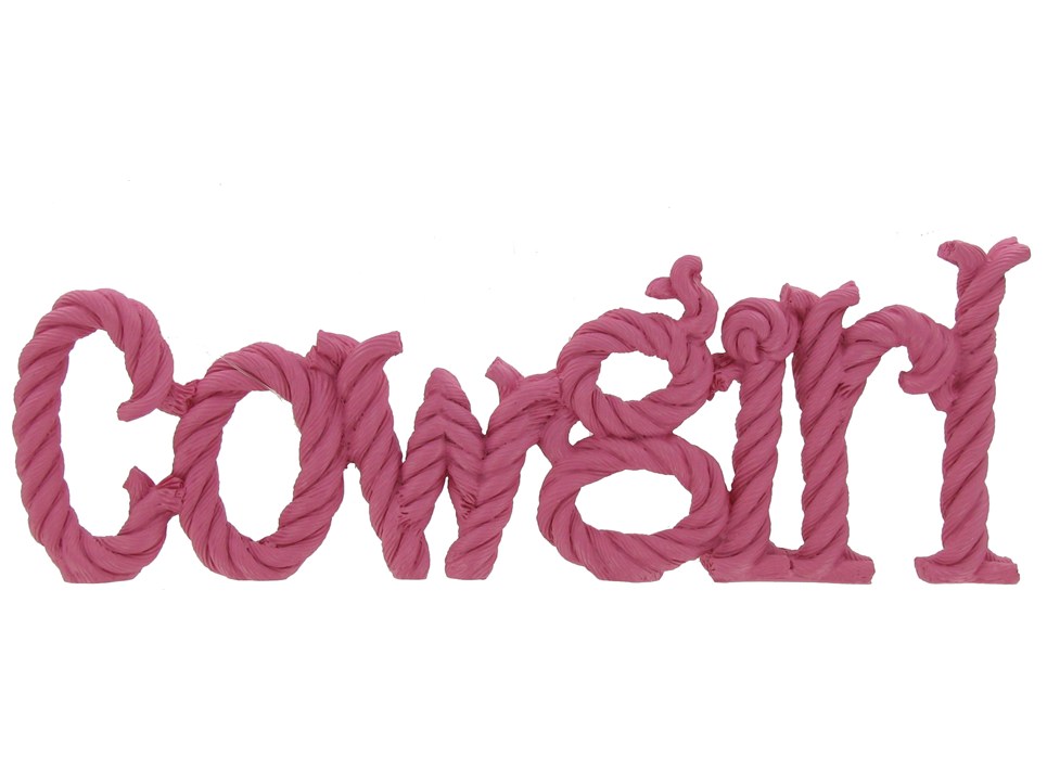 Pink Cowgirl Resin Rope Decor | Shop Hobby Lobby