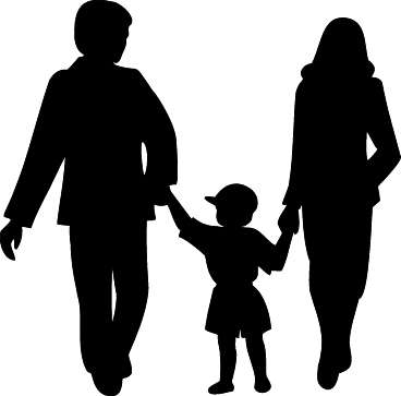 Family Clipart Silhouette - ClipArt Best