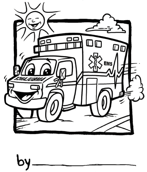 Ambulance Drawing For Kids Images & Pictures - Becuo
