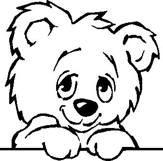 Bear Clipart Black And White | Clipart Panda - Free Clipart Images