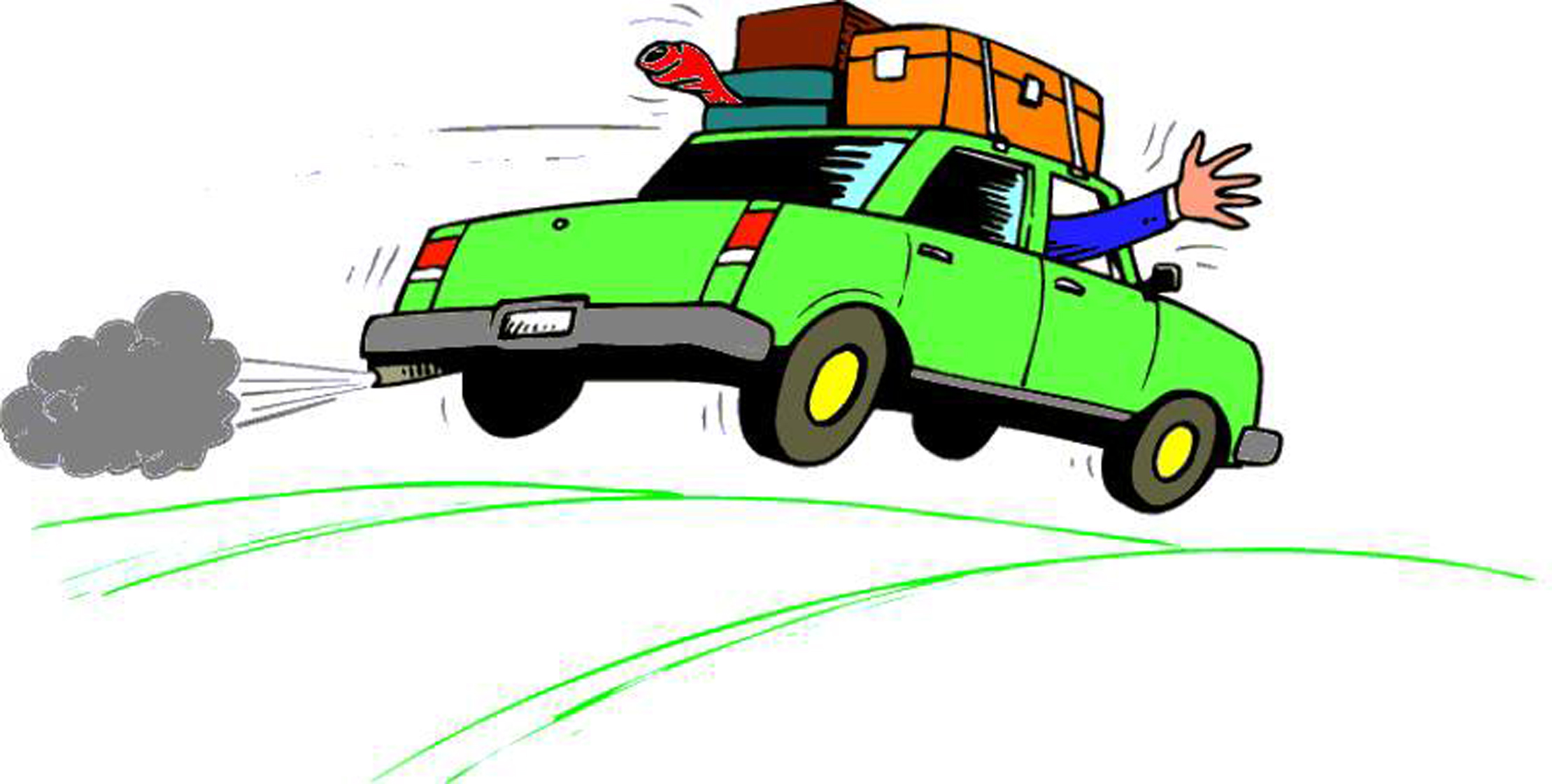 Images For > Clip Art Car On Road