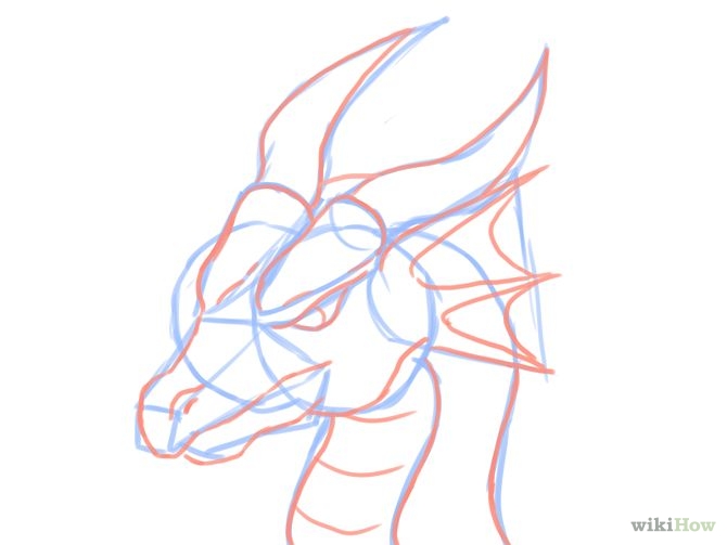 How to Draw a Dragon Head (with Pictures) - wikiHow