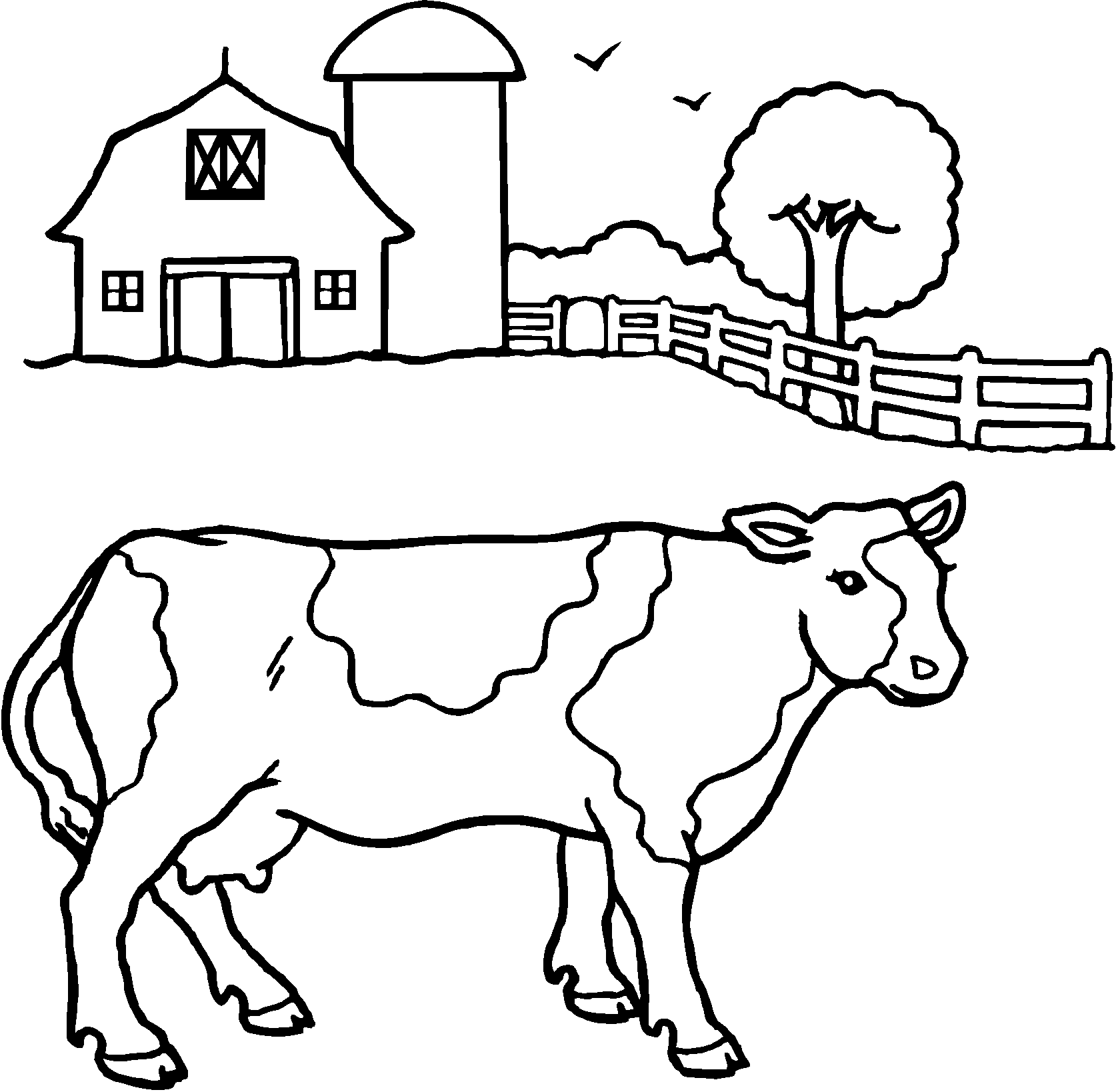 Trends For > Dairy Coloring Page