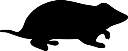 Hamster Silhouette clip art - Download free Other vectors