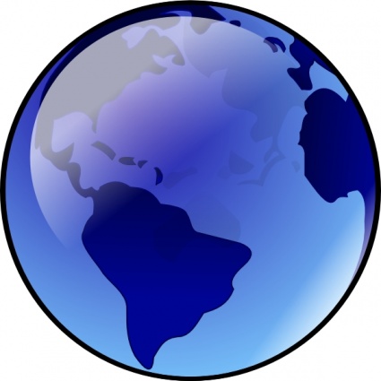 Blue Earth clip art - Download free Other vectors