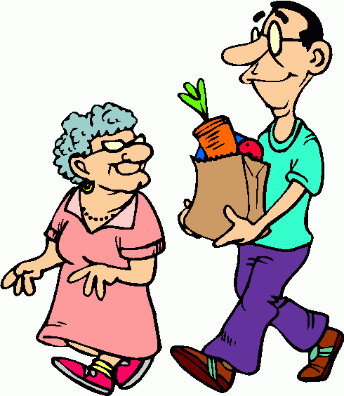 man_carrying_groceries_2 clipart - man_carrying_groceries_2 clip art
