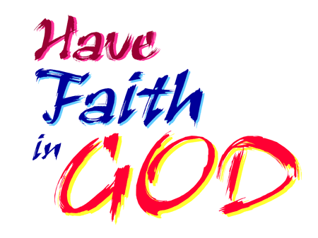 Christian Clipart & Graphics: Have Faith in God