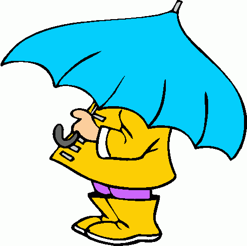 Kid With Umbrella Clipart - ClipArt Best