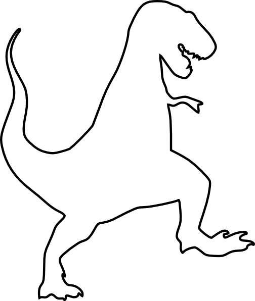 T Rex clip art - vector clip art online, royalty free & public domain