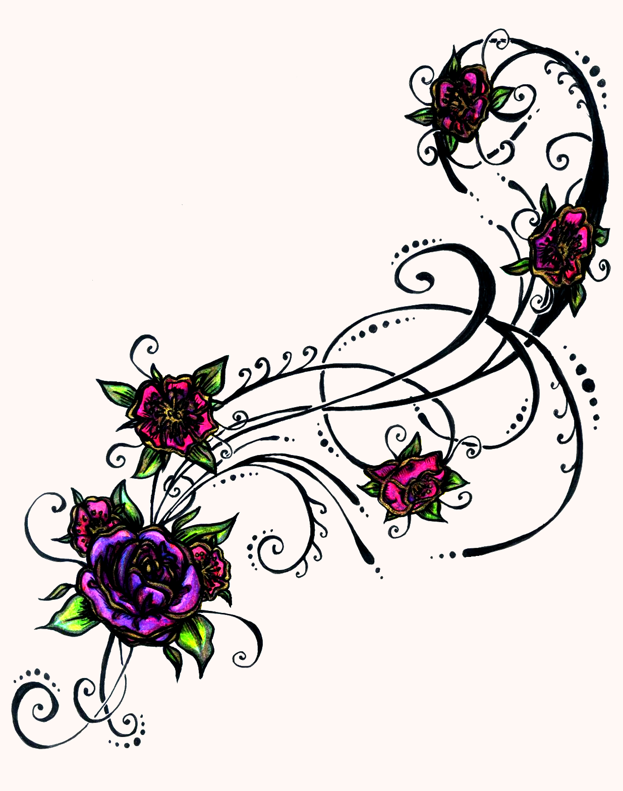 flower-tattoo-designs-the-body-is-a-canvas