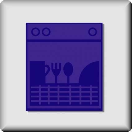 Download Hotel Icon Dishwasher clip art Vector Free