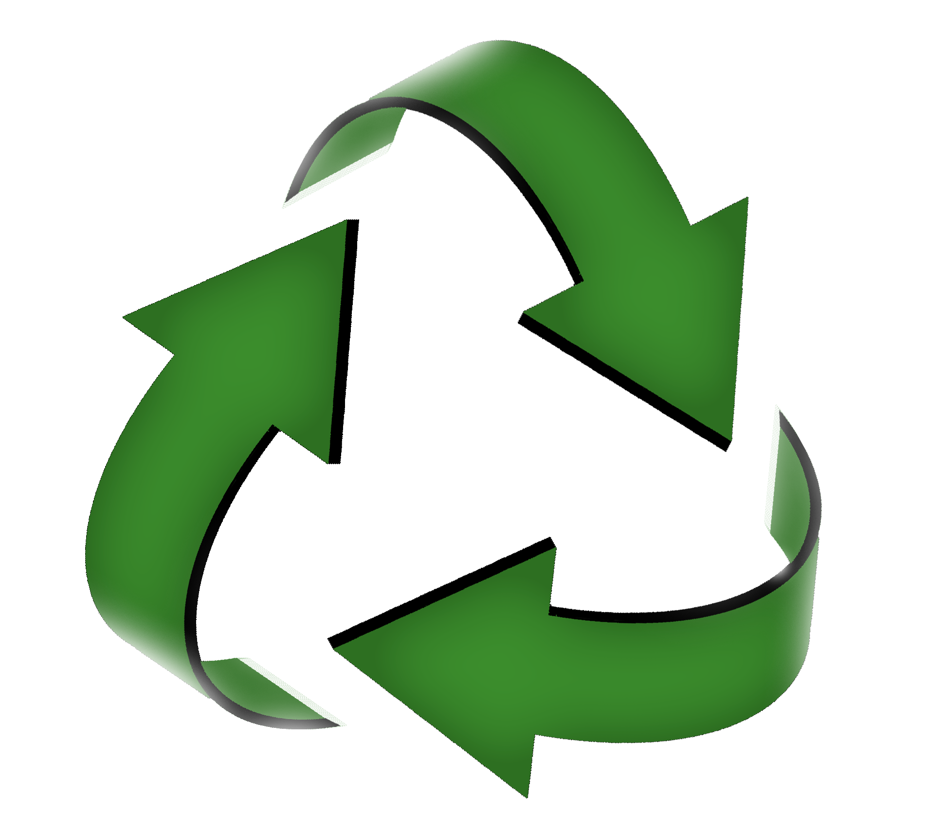 Green Recycling Symbol - ClipArt Best