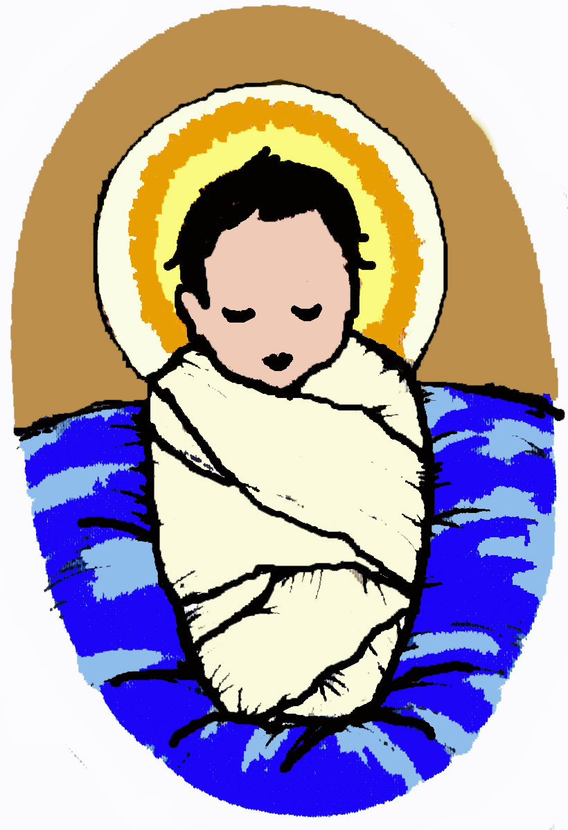free clipart images of baby jesus - photo #11