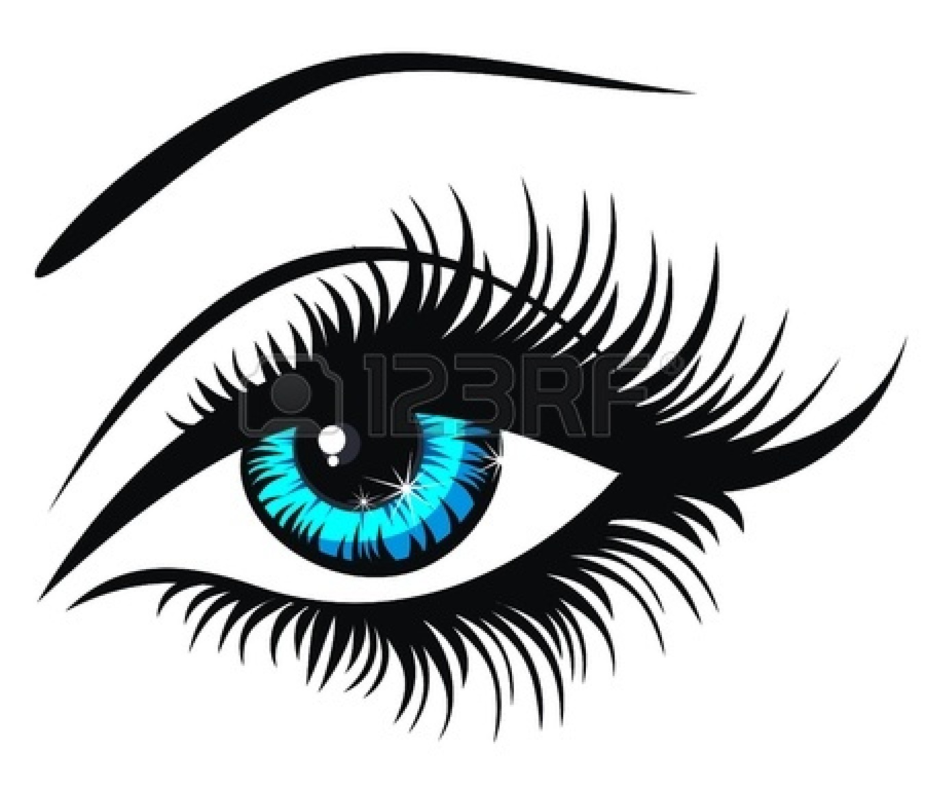 Eye Clipart Black And White | Clipart Panda - Free Clipart Images