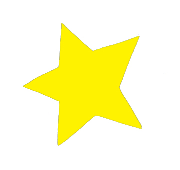 Pix For > Cartoon Yellow Stars