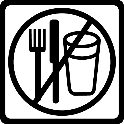 No Food Or Drink Sign Printable - ClipArt Best