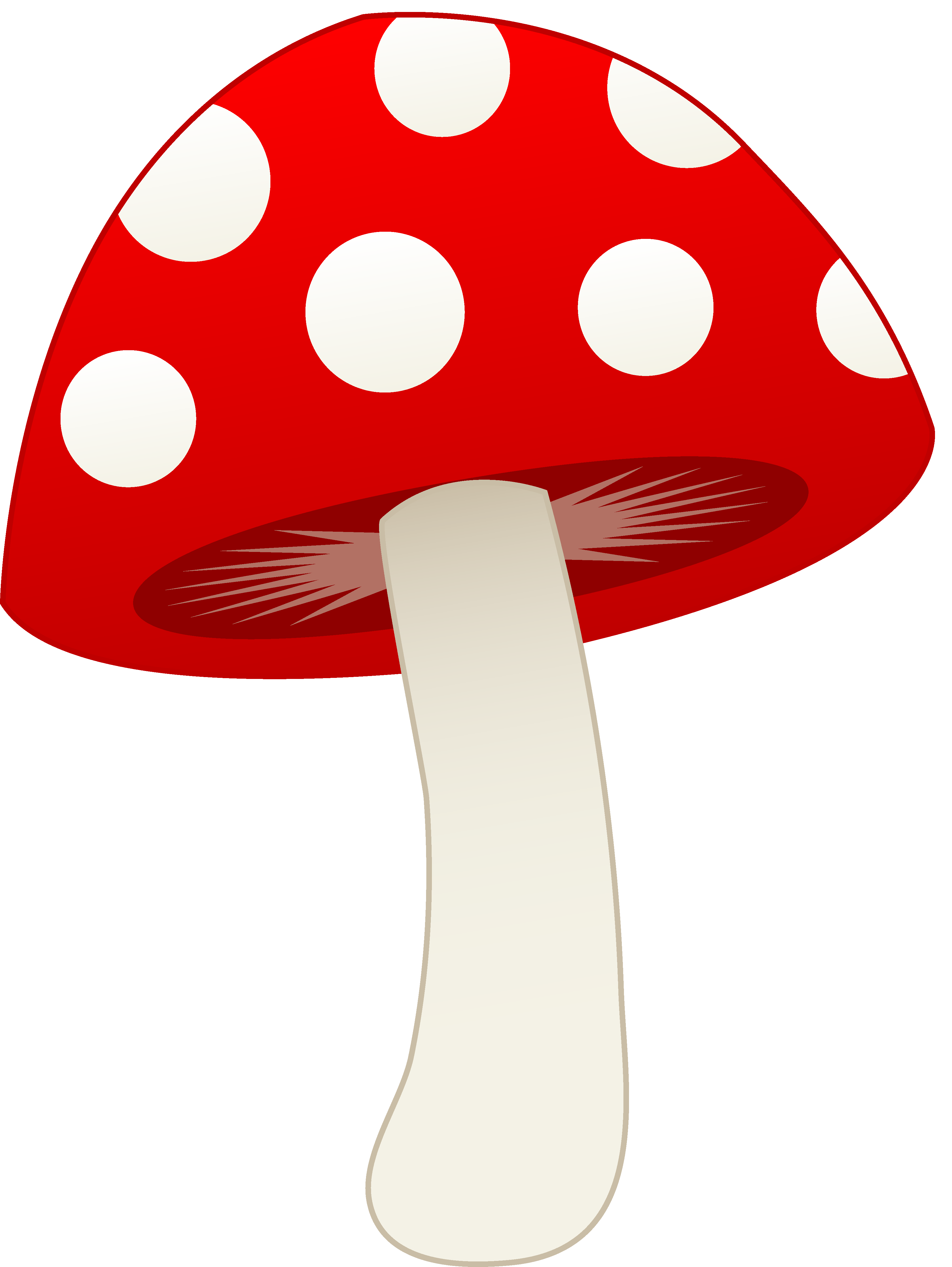 toadstool mushroom clipart - photo #1