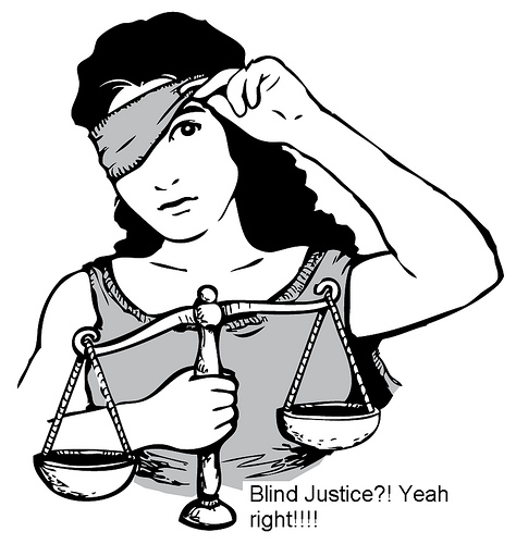 Blind justice | Flickr - Photo Sharing!