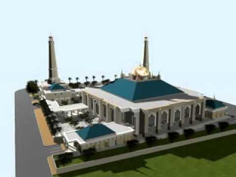 Animasi Masjid Nurul Bahri - Kodamar Jakarta - YouTube