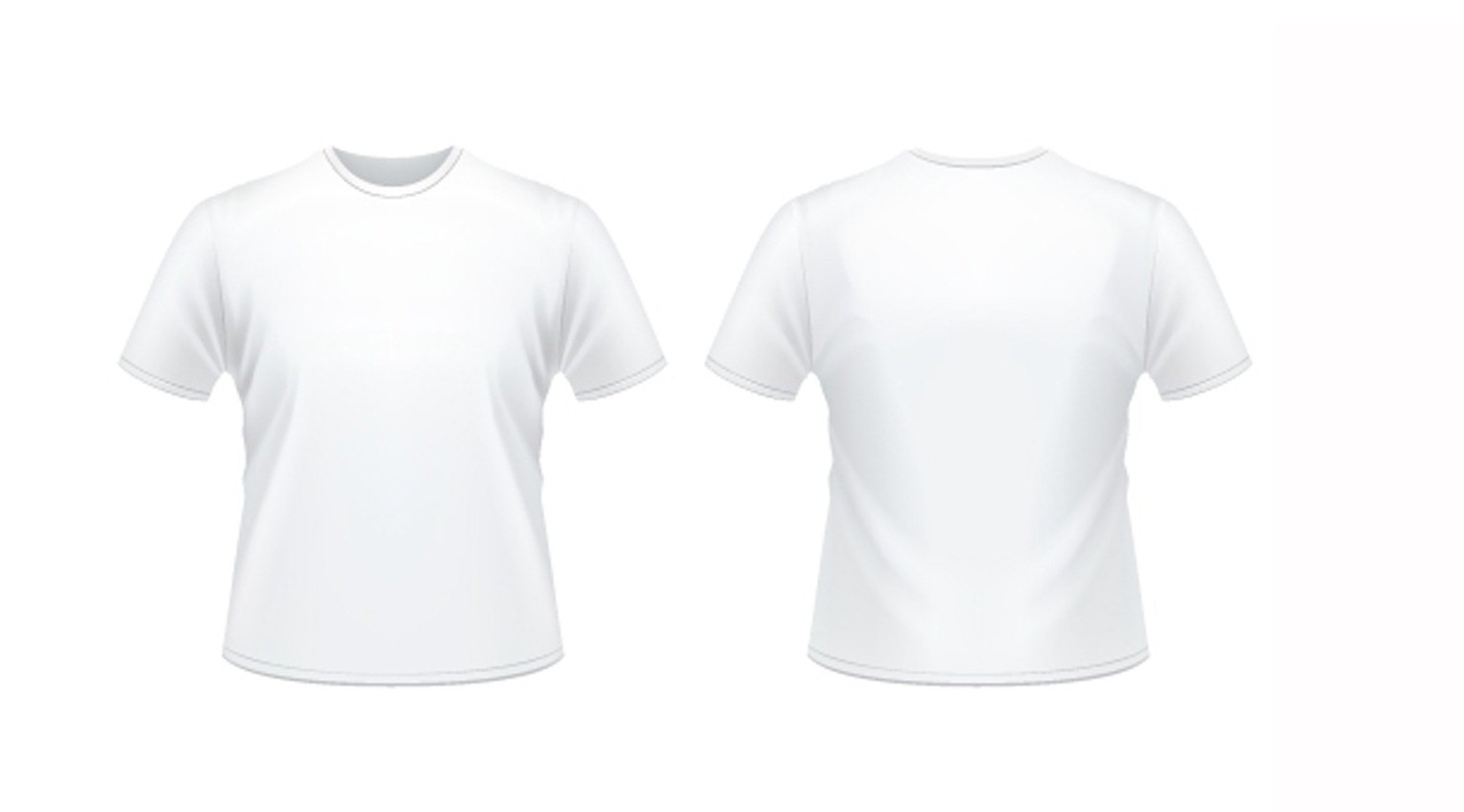 Plain White T Shirt TemplateFashionable | Fashionable