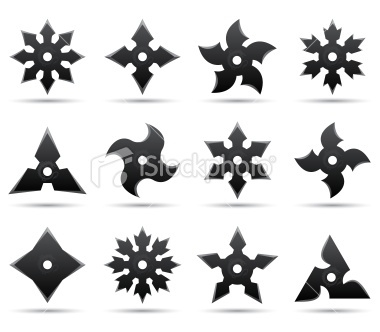 Better Ninja Stars - Cliparts.co