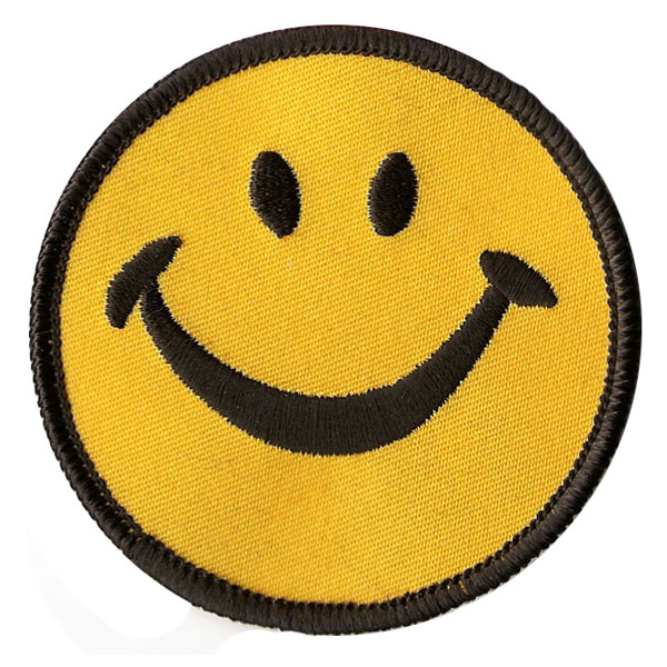 Big Happy Face Patch