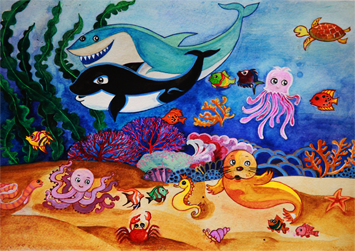 Ocean animals lesson plan worksheets, coloring pages, crafts, and ...