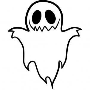 How to Draw a Ghost for Kids, Step by Step, Fantasy For Kids, For ...