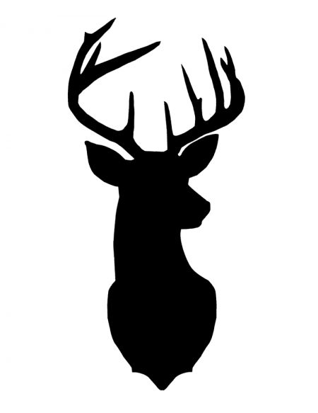 deer-head-silhouette-sm-e1386218421444.png (450×583) | create ...