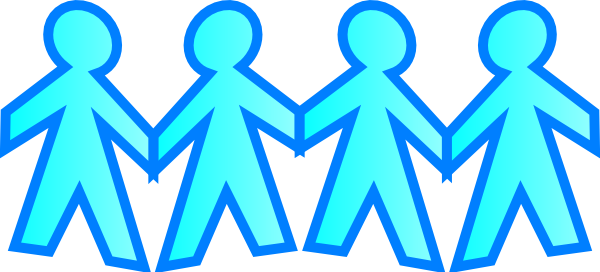 Stick People Holding Hands Clipart - Gallery