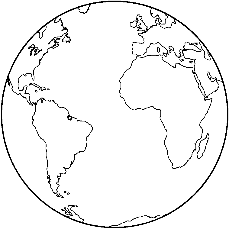 The Earth Drawing - ClipArt Best