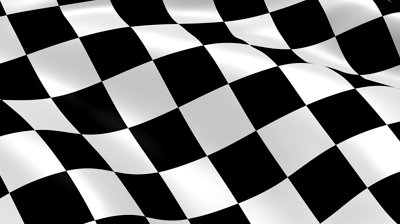 Checkered Flag In The Wind. Part Of A Series. Stock Footage Video ...