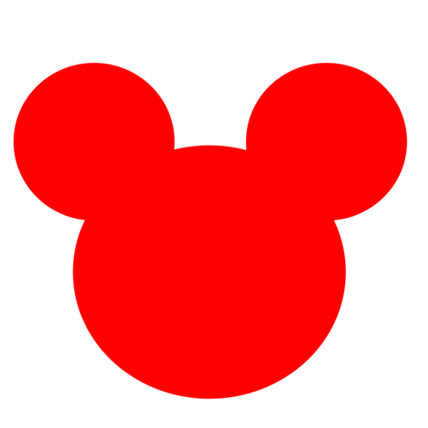 Group of: Red Mickey Mouse Head Design Ideas - Print Red Mickey ...