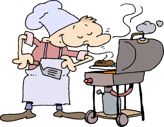 Free Clipart ★ BBQ Page 1: for Labor Day Weekend; barbecue grills ...