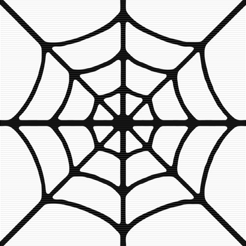 Pix For > Halloween Spiderweb Clip Art