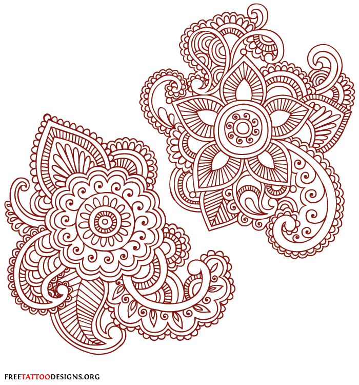 Henna Stencils Printable Customize And Print