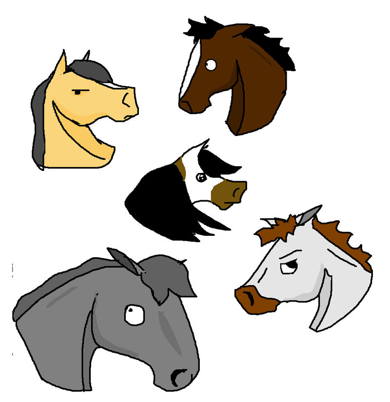 Horse Cartoon Images
